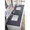 James Martin Vanities Athens 72in Double Vanity, Glossy White w/ 3 CM Charcoal Soapstone Quartz Top E645-V72-GW-3CSP - alternate 3